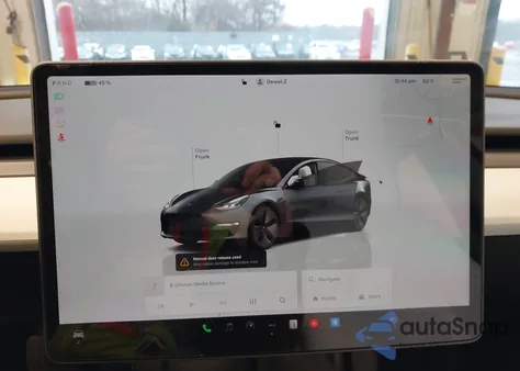 2023 Tesla Model 3 Rear-Wheel Drive from USA, damaged, VIN 5YJ3E1EA3PF693227